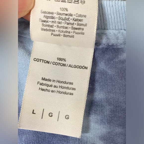 3/$20 Gildan Ultra 100% Cotton Tie Dye Long Sleeve T Shirt Size Large - Picture 5 of 9